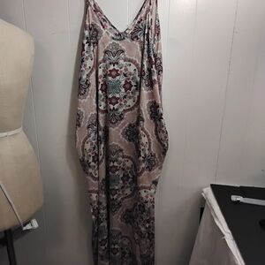 Love in Floral Maxi Dress - Multicolor